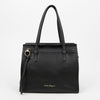 Salvatore Ferragamo Amy Leather Medium Top Handle Bag Black 159021968 [P]