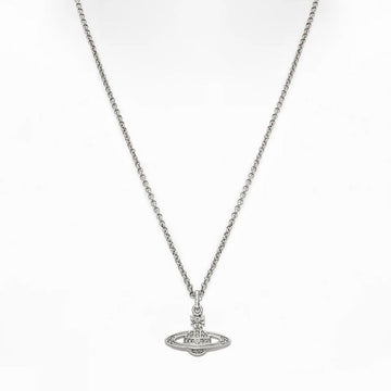 Vivienne Westwood Mini Bath Relief Pendant Necklace Silver 63020104 02P116 159573166 [P]
