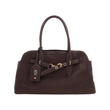 Miu Miu Women’s A-Shape Napa Tote Bag 159574055 [P]