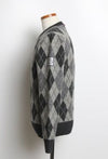 Moncler Argyle V-Neck Knit Size M/55 159575331 [P]