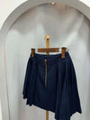 BALMAIN Plisseerock mit Knopfdetails in Größe 36 159575559 [P]