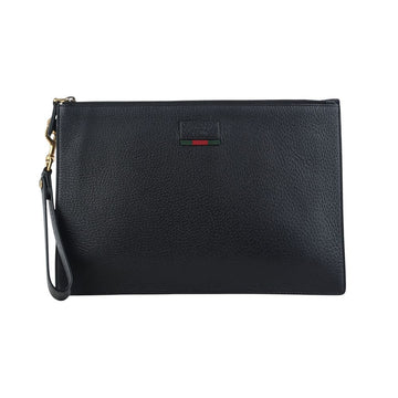 GUCCI GG Web Strap Clutch Bag 37671K-2 159575986 [P]