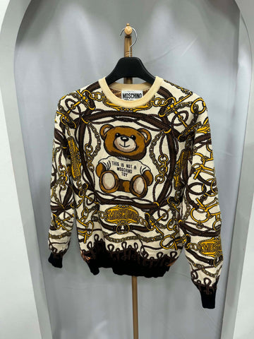 MOSCHINO Teddy Bär Strickgröße 44 159579917 [P]