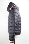 Moncler Kids Wappen Striped Padded Navy 12A 159579919 [P]