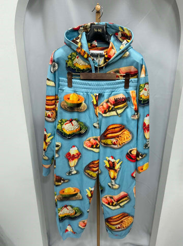 Moschino Hoodie and Pants Set 159580284 [P]