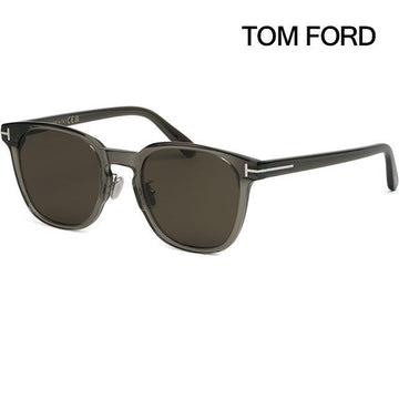 Tom Ford Sunglasses TF1051K 20E Asian Fit Semi-Transparent Square Frame 66885046 [P]