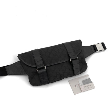 GUCCI Canvas Belt Bag Unisex 374617 159581047 [P]