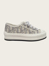 DIOR Stilgraue Oblique Workand Plattform Sneakers 159582239 [P]