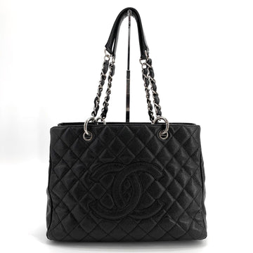 CHANEL Caviar Grand Shopping Shoulder Bag 159582370 [P]