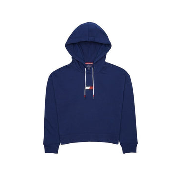 TOMMY HILFIGER L/S ドロップショルダー フーディ ディープブルー TP2T0123-DBL 152739495 [P]