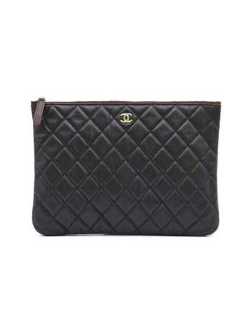 CHANEL Klassische Clutch Neue Medium Caviar 31er Serie Zustand A 159583226 [P]