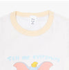 RE DONE Kurzarm T-Shirt Damen Slim Dumbo Ringer 157223376 [P]