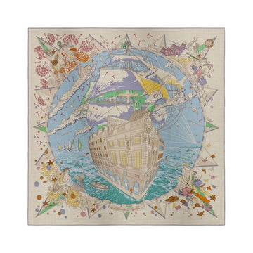 Hermes Flagship Shawl 140 H244091S 07 159585210 [P]