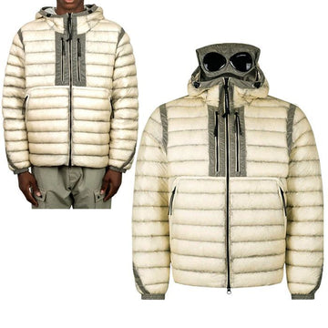CP COMPANY DD-Shell Hoodie mit Lens-Patch Silber Birke 159588838 [P]