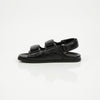 GUCCI Doppelt G schwarze Sandalen 159088798 [P]
