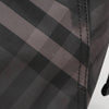 Burberry Check Polyester Leather Trimming Tote Bag Black 159021321 [P]