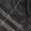 Burberry Check Polyester Leather Trimming Tote Bag Black 159021321 [P]