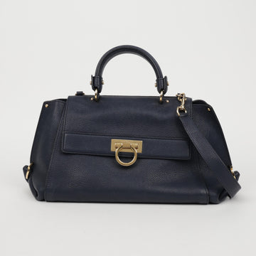 SALVATORE FERRAGAMO 21 F606 ソフィア ミディアム トート ショルダーバッグ 159170932 [P]