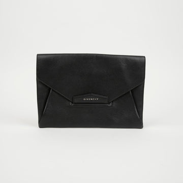 Givenchy Antigona Medium Black Envelope Clutch 159411299 [P]