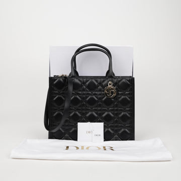 Dior Medium Tote Bag in Black 159348068 [P]