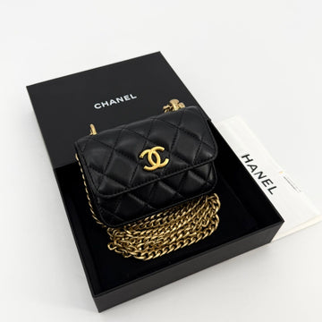 CHANEL Mini-Chain-Handtasche aus Lammleder AP3299 159610513 [P]