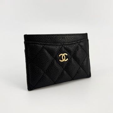 CHANEL Klassische Kaviar Kartenetui 159611838 [P]