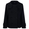 MAXMARA 24FW TIME ストレートヘムジャケット ブラック 2429086031 013 119577614 [P]