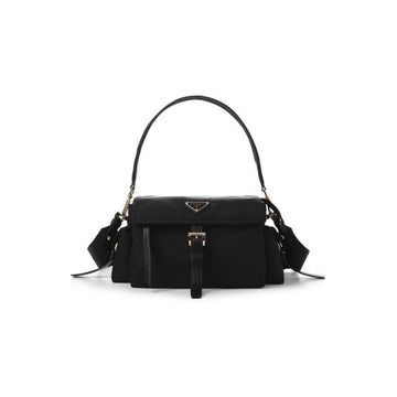 PRADA Mittelgroße Tragetasche aus Re-Nylon mit Dreieck-Logo Schwarz 1BD394 RDLN F0002 159637928 [P]