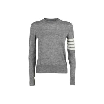 THOM BROWNE 26FW Pultober Joggingpullover Relaxed Fit Lichtgrau FKA280A Y1014 055 159638155 [P]