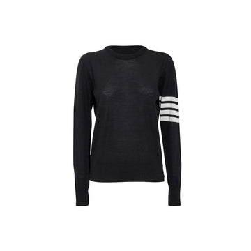 Thom Browne Diagonal Stripe Pullover Relaxed Fit Knit Navy FKA280A Y1014 415 159638146 [P]