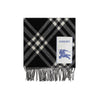 Burberry Cashmere Check Scarf Black 8099650 159638625 [P]