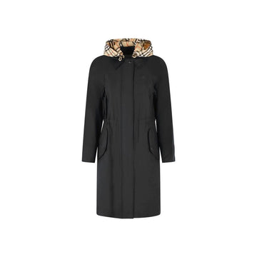 Burberry Hooded Long Jacket Black 159638633 [P]