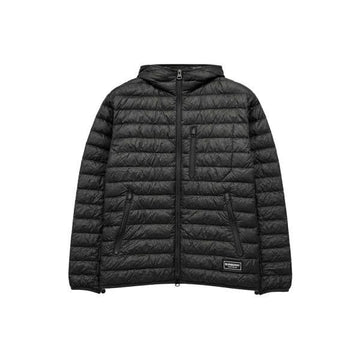 BURBERRY Leichte Steppjacke mit Logo-Patch Schwarz 8121336 159638634 [P]