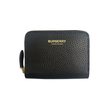 Burberry Mini Round Zipper Card Wallet Black 159638641 [P]