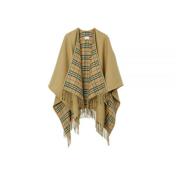 BURBERRY Reversible Check Cape Archive Beige 8071673 159638642 [P]