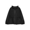 BURBERRY Kordelzug-Short-Hoodie-Jacke Schwarz 8113654 159638644 [P]
