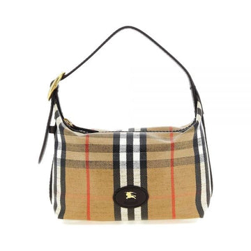 Burberry Coated Check Highland Mini Duffel Tote Bag Sand 8119773 159638656 [P]