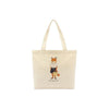 MAISON KITSUNE Dressed Fox Tote Bag Ecru 26SS QU05108WW9042 P700 159639519 [P]