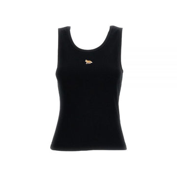 Maison Kitsune Baby Fox Patch Tank Top Black 159639528 [P]