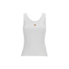 Maison Kitsune Baby Fox Patch Tank Top White 159639529 [P]