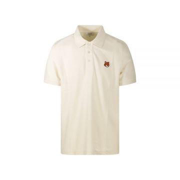 Maison Kitsune Fox Head Patch Collar T-shirt Noble Beige PM00209KP0002 0063 159639533 [P]