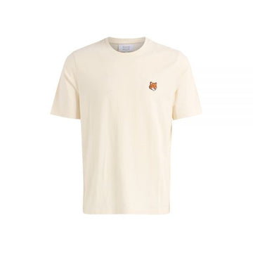 Maison Kitsune Fox Head Patch T-Shirt Noble Beige 26SS PM00107KJ7026 0063 159639535 [P]