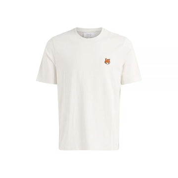 MAISON KITSUNE 26SS Fox Head Patch T-Shirt Weiß PM00107KJ7026 P100 159639538 [P]