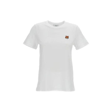 Maison Kitsune Fox Head Patch T-Shirt White 159639539 [P]