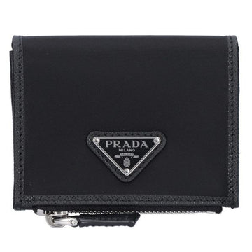 PRADA 26SS Nylon Saffiano Geldbörse 156552354 [P]