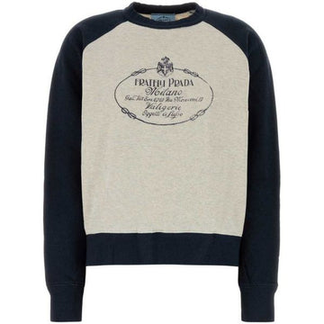 PRADA Baumwoll-Crewneck-Sweatshirt 159642783 [P]