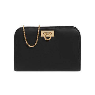 SALVATORE FERRAGAMO Wanda Mini Chain Clutch Bag 75824257 [P]
