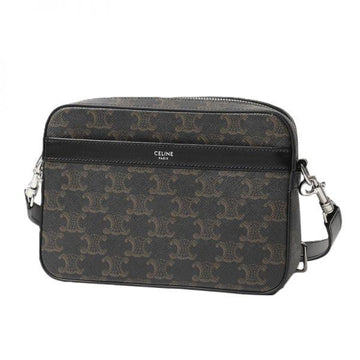 CELINE Klein Messenger in Triomphe-Canvas und Kalbsleder 159644728 [P]