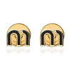 MIU MIU 5JO911 2F6T F0002 Logo Emaille Ohrringe 144732968 [P]