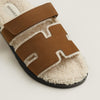 HERMES Sifré Shearling Herren Sandalen Slipper H222929 159647393 [P]